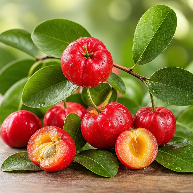 Acerola Cherry Extract Powder 5% Vitamin C source image