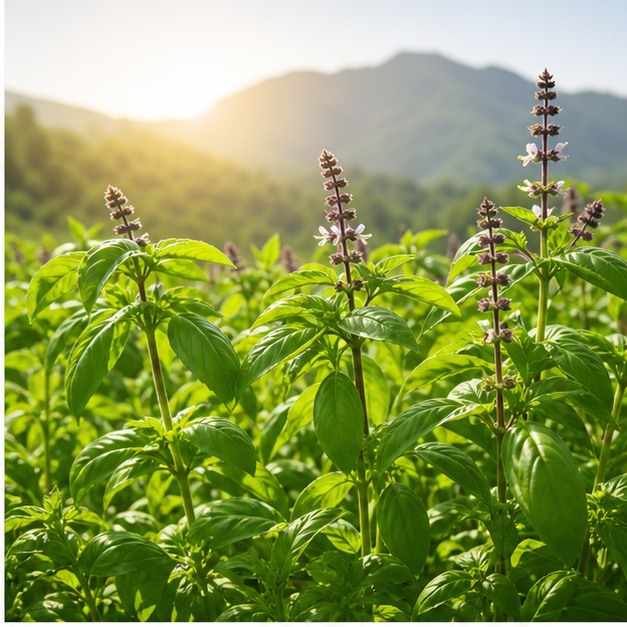 Basil Leaf Extract Powder 20:1 source image