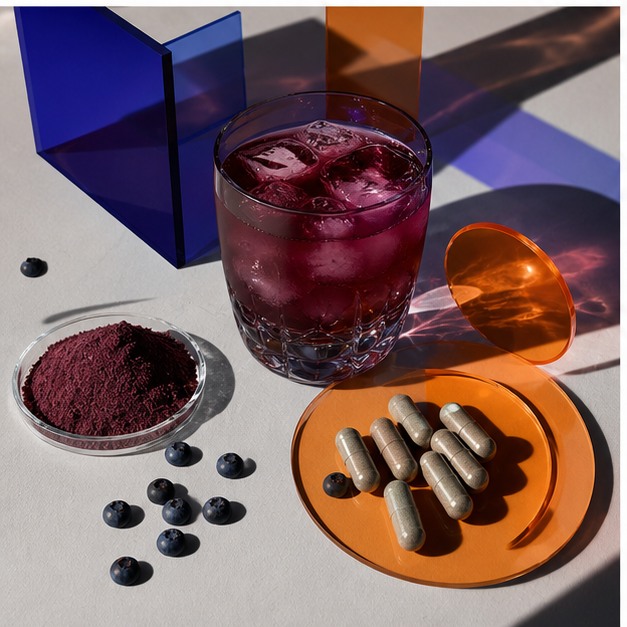 Bilberry Fruit Powder applications image