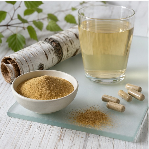 Birch Bark Extract Powder 4:1 applications image