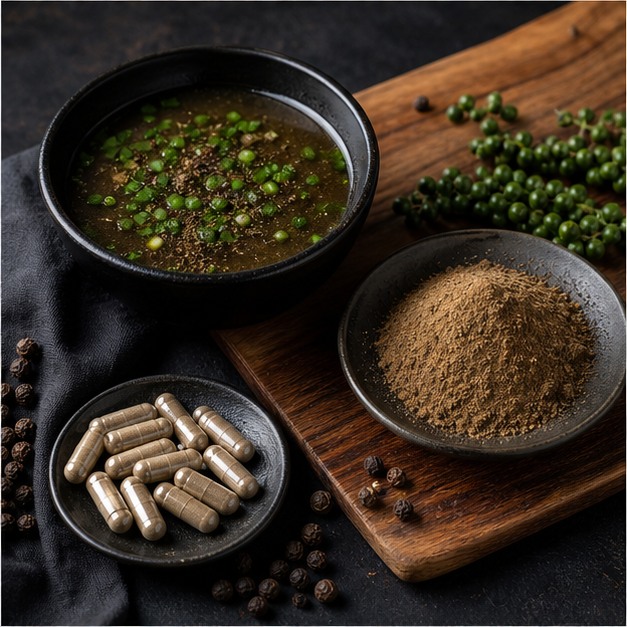 Black Pepper Fruit Powder applications image