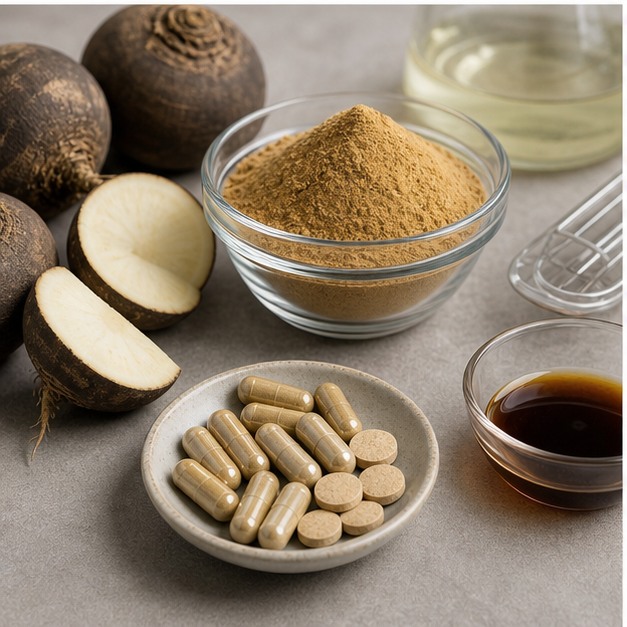 Black Turnip Root Extract Powder 5:1 applications image