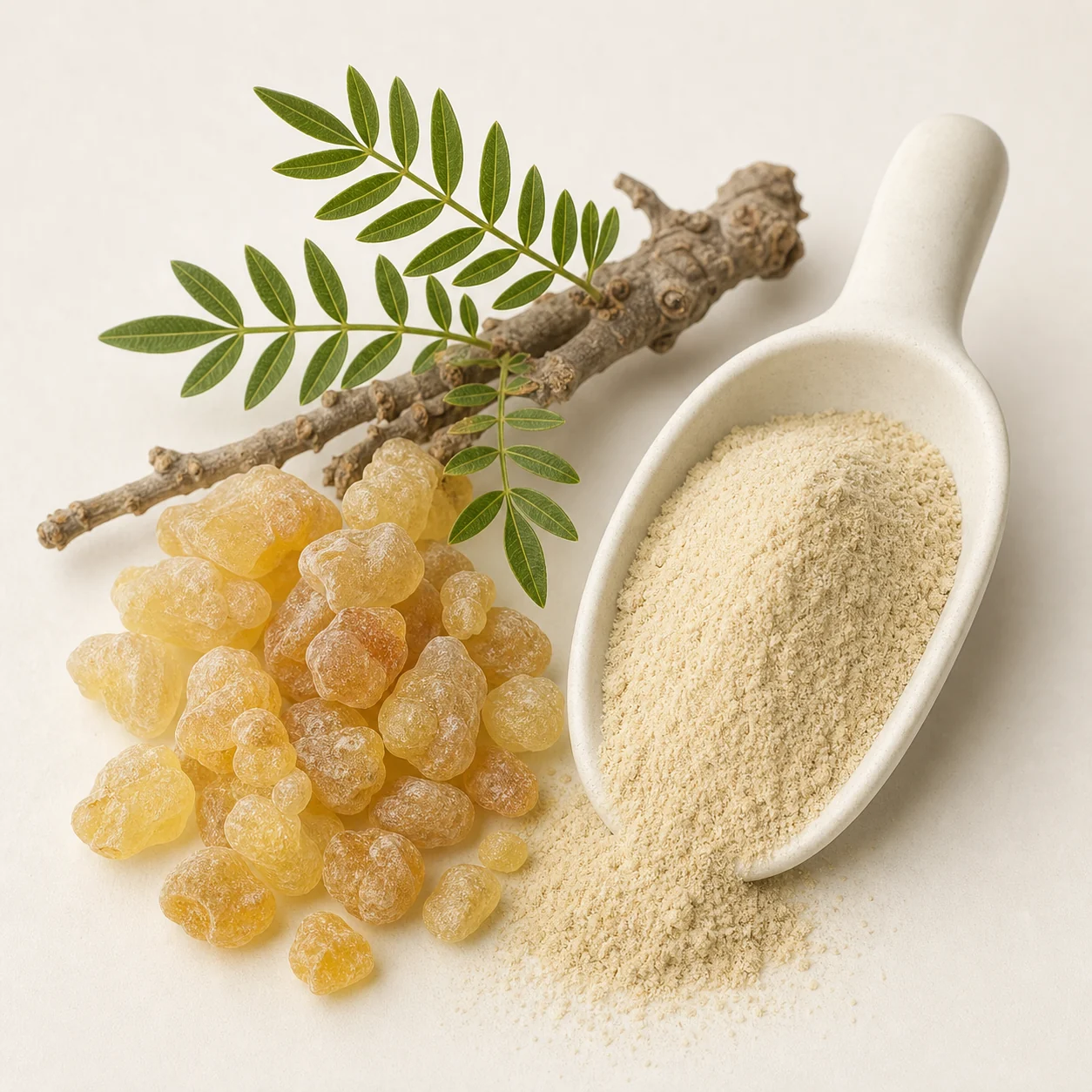 Frankincense resin and Boswellia extract powder for bulk supply