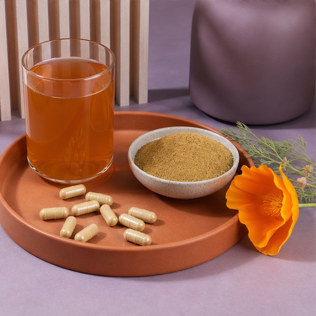 California Poppy Whole-Herb Extract Powder 10:1 applications image