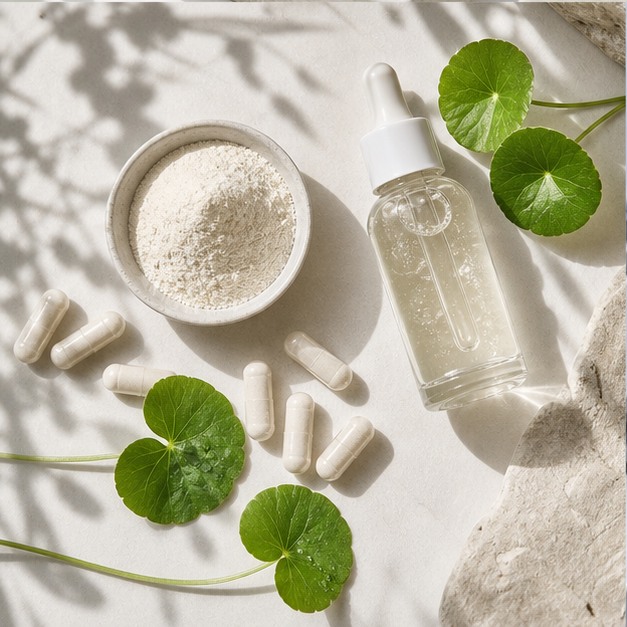 Centella Asiatica Whole-Herb Extract Powder 50% Asiaticosides applications image