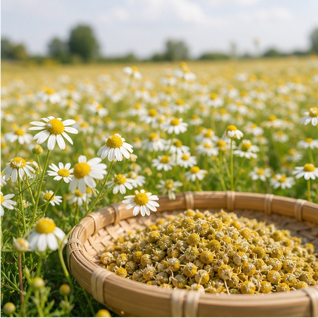 Chamomile Flower Extract Powder 5:1 source image
