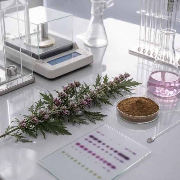 Chinese Motherwort Whole-Herb Extract Powder 10:1 quality image