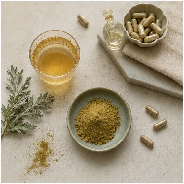 Chinese Mugwort Whole-Herb Extract Powder 10:1 applications image
