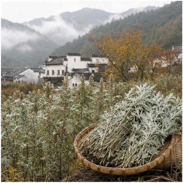 Chinese Mugwort Whole-Herb Extract Powder 10:1 source image