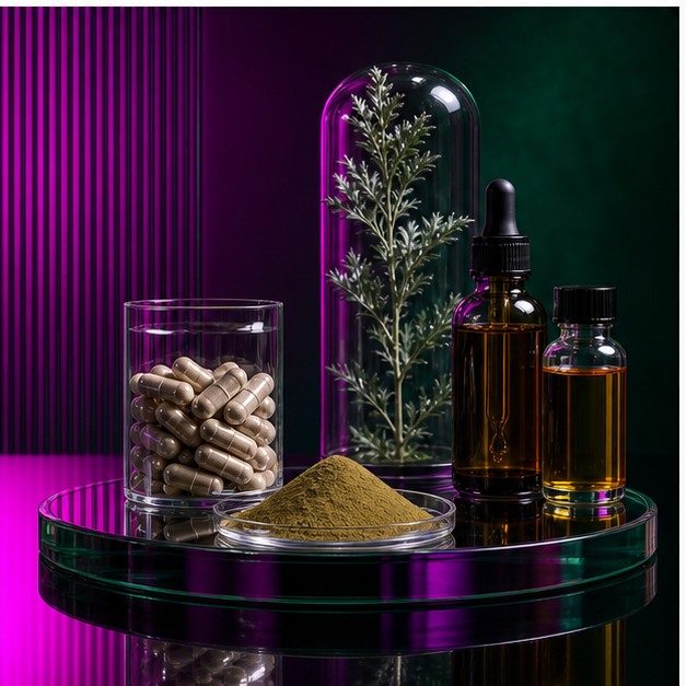 Chinese Mugwort Whole-Herb Extract Powder 20:1 applications image
