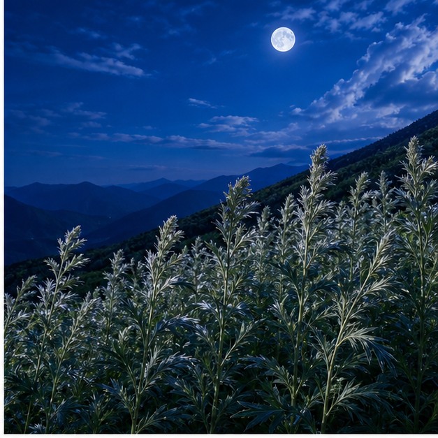 Chinese Mugwort Whole-Herb Extract Powder 20:1 source image