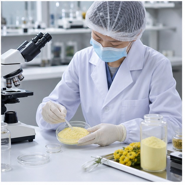 Chrysanthemum Flower Powder quality image