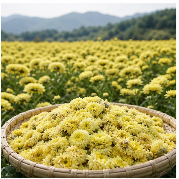 Chrysanthemum Flower Powder source image