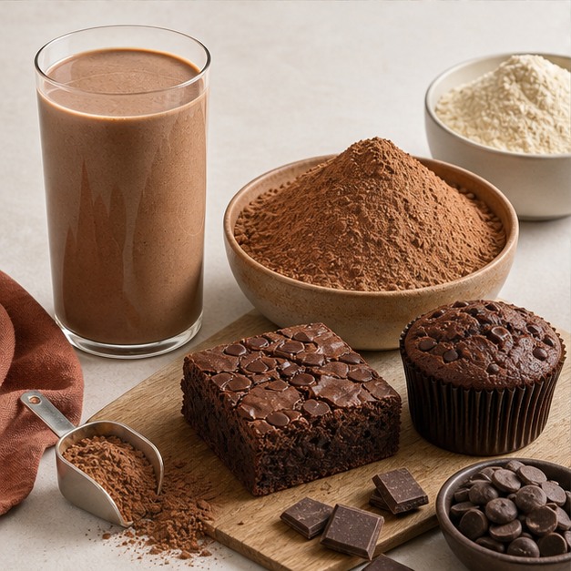 Natural Cocoa Bean Powder applications image