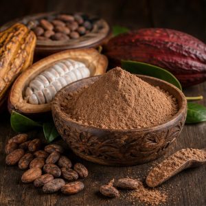 Natural Cocoa Bean Powder hero image