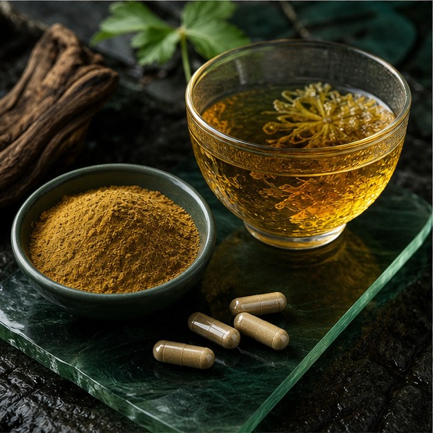 Coptis Chinensis Root Extract Powder 4:1 applications image