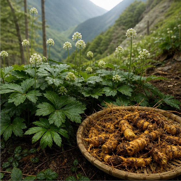 Coptis Chinensis Root Extract Powder 4:1 source image