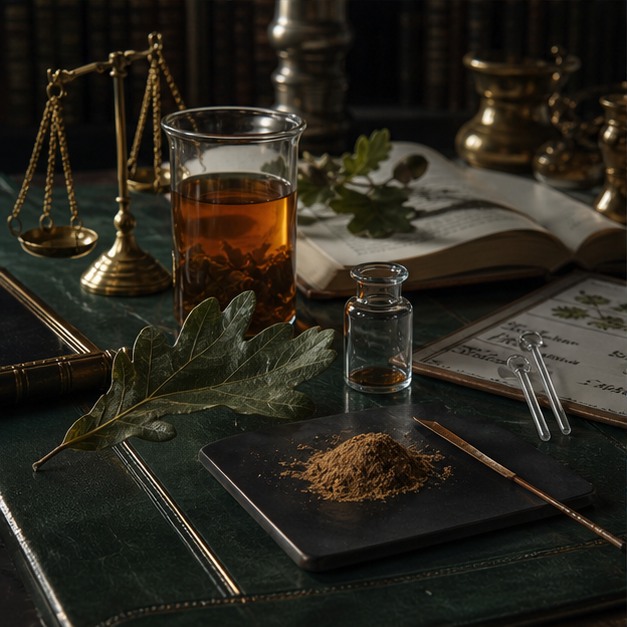 English Oak Leaf Extract Powder 4:1 applications image