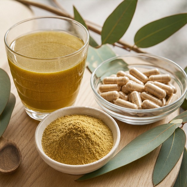 Eucalyptus Leaf Powder applications image