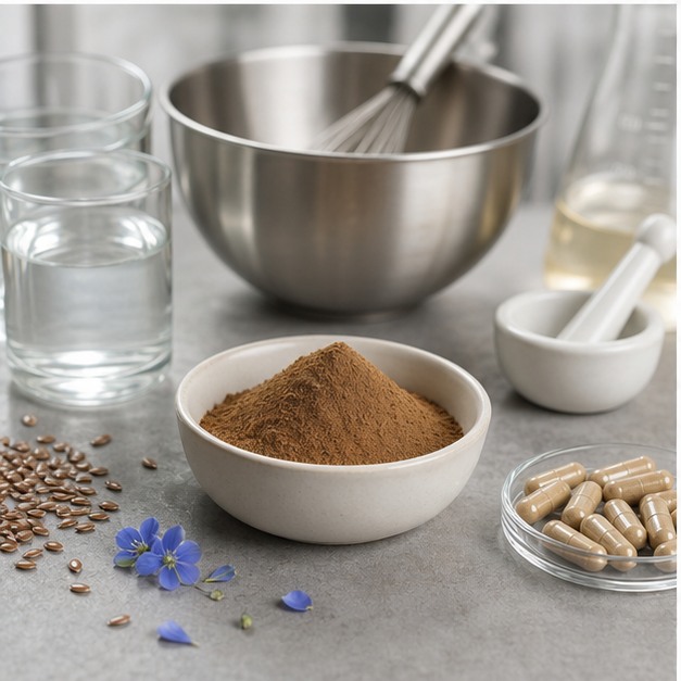 Flaxseed Extract Powder 4:1 applications image