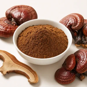 Ganoderma lucidum extract powder with reishi fruiting bodies