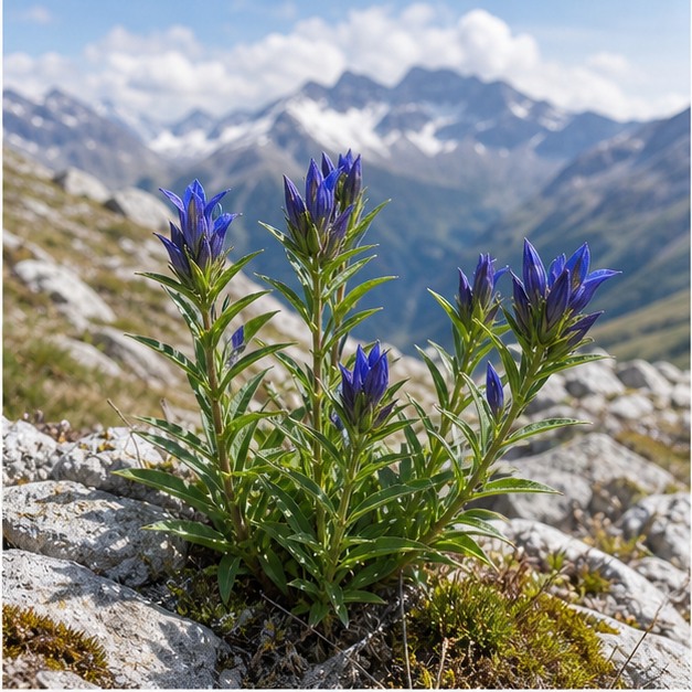 Gentian Root Extract Powder 4:1 source image