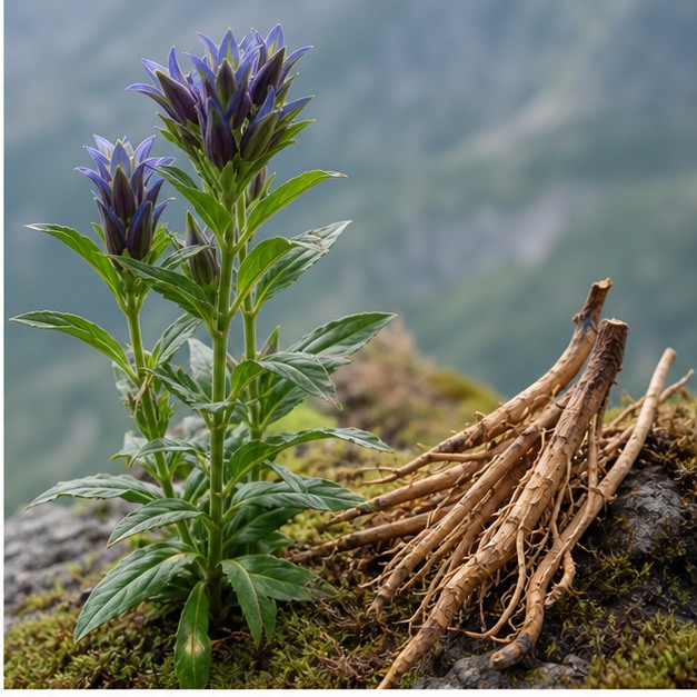 Gentian Root Extract Powder 5% Gentiopicrin source image