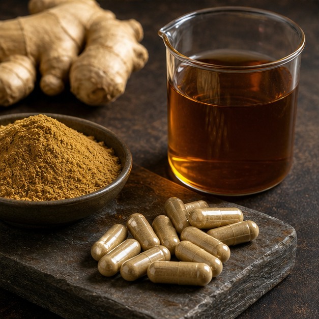 Ginger Root Extract Powder 20:1 applications image