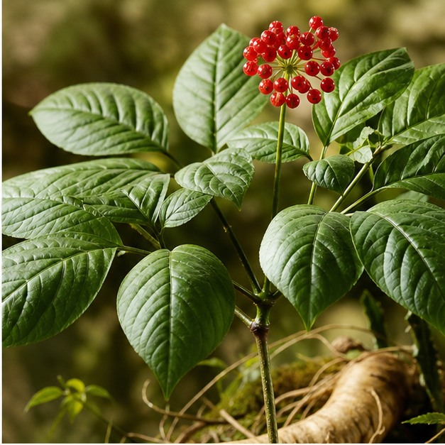 Ginseng Stem and Leaf Extract Powder 10:1 source image