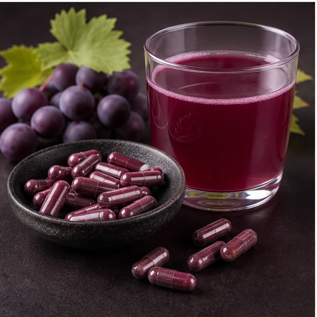 Grape Skin Extract Powder 20% Resveratrol applications image
