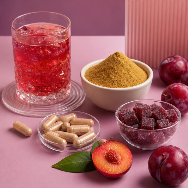 Japanese Plum Fruit Extract Powder 4:1 applications image
