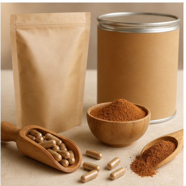 Ceylon Cinnamon Extract Powder 4:1 b2b formulation and packaging applications