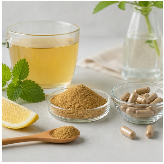 Lemon Balm Whole-Herb Extract Powder 10:1 applications image