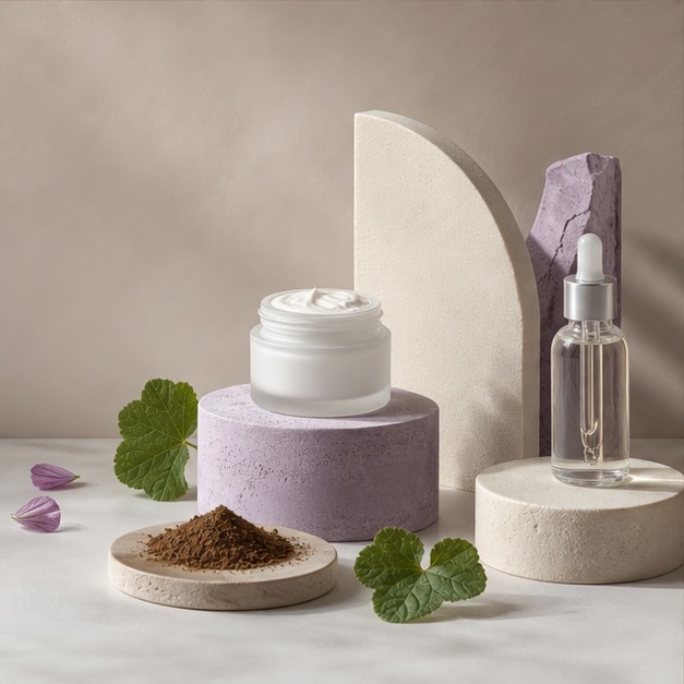 Malva Sinensis Leaf Extract Powder 10:1 applications image