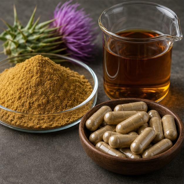 Milk Thistle Fruit Extract Powder 10:1 applications image