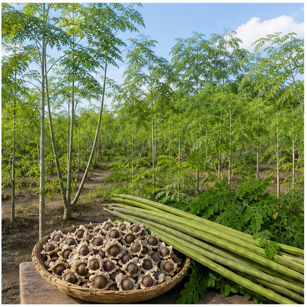 Moringa Seed Extract Powder 4:1 source image