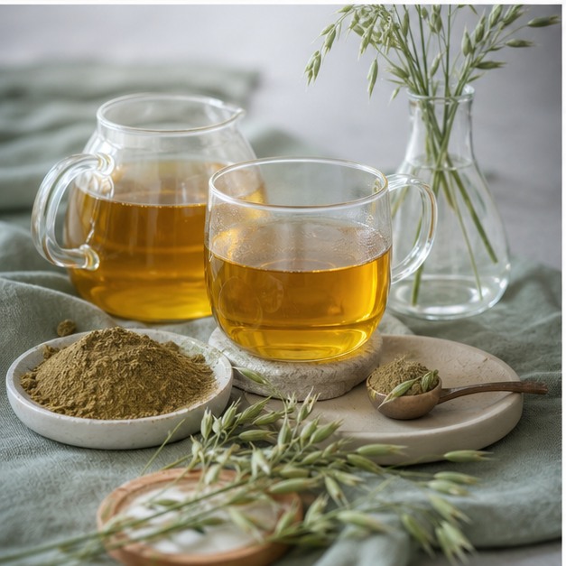 Oat Straw Whole-Herb Extract Powder 10:1 applications image