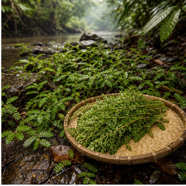 Phyllanthus Niruri Whole-Herb Extract Powder 15% Tannins source image