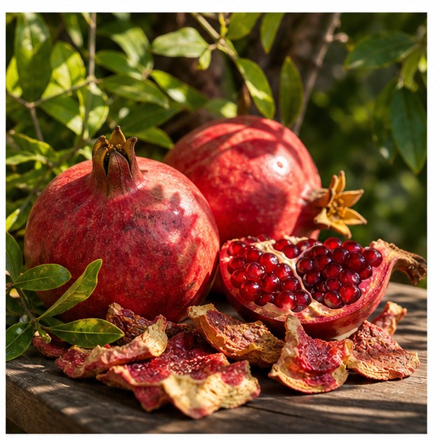 Pomegranate Peel Extract Powder 50% Polyphenols source image