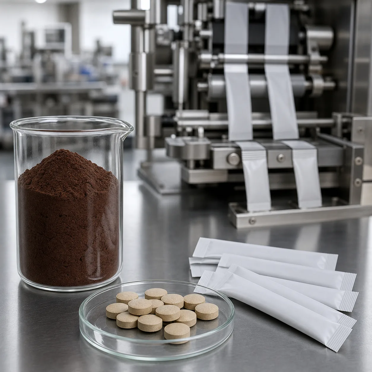 Pu-erh Tea Extract Powder formulation development
