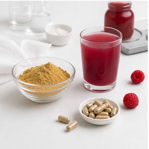 Raspberry Fruit Extract Powder 10:1 applications image