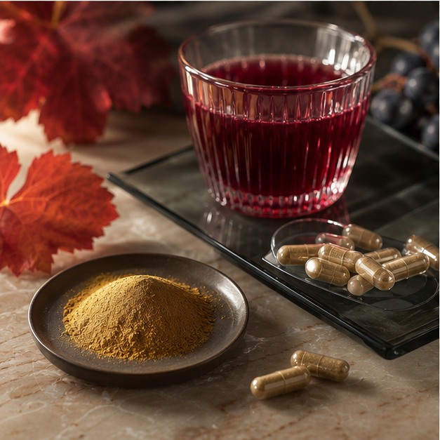 Red Vine Leaf Extract Powder 5:1 applications image