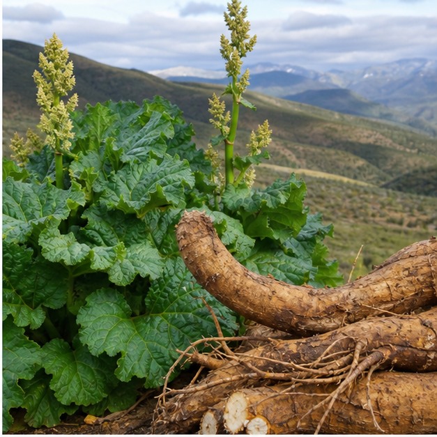 Rhubarb Root Extract Powder 20:1 source image
