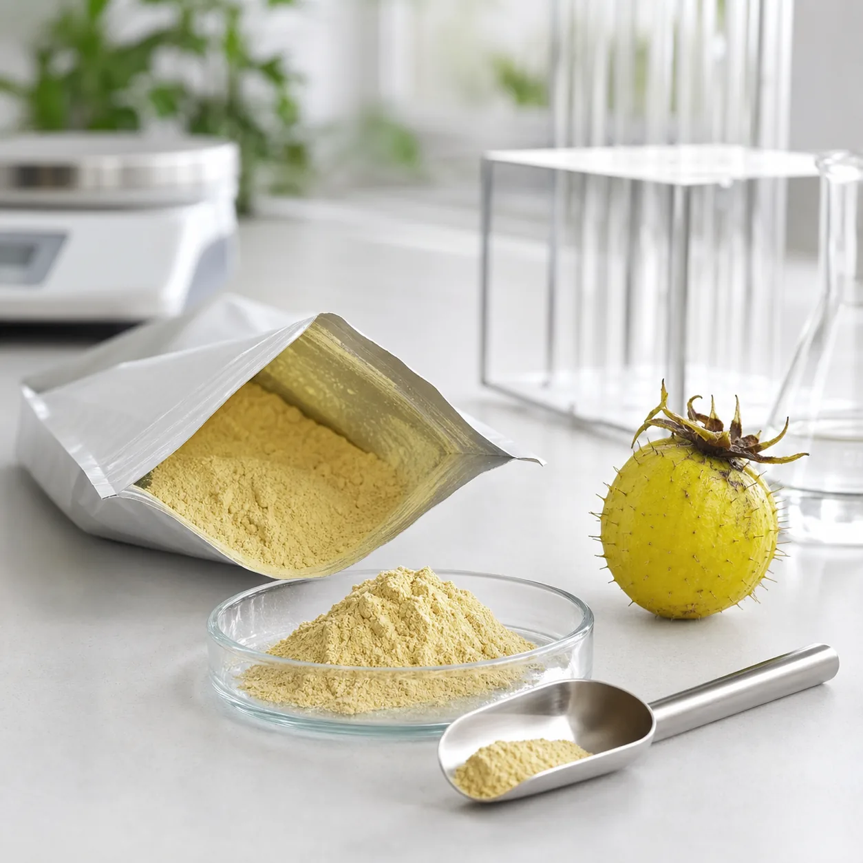 Rosa roxburghii powder sample for specification and quality review