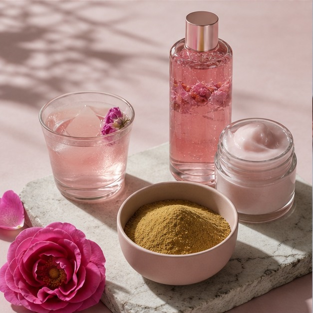 Rosa Rugosa Flower Extract Powder 4:1 applications image
