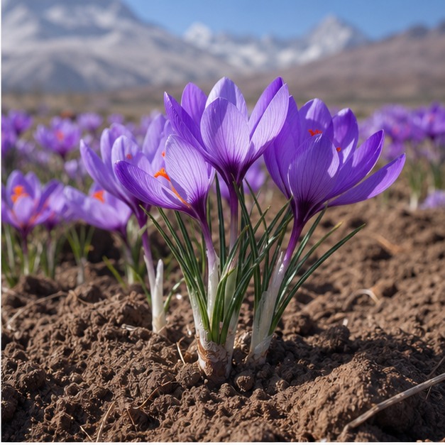 Saffron Whole Plant Extract Powder 4:1 source image