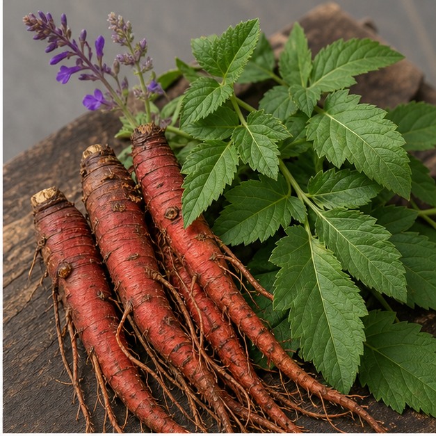 Salvia Root Extract Powder 20% Salvianolic Acid B source image