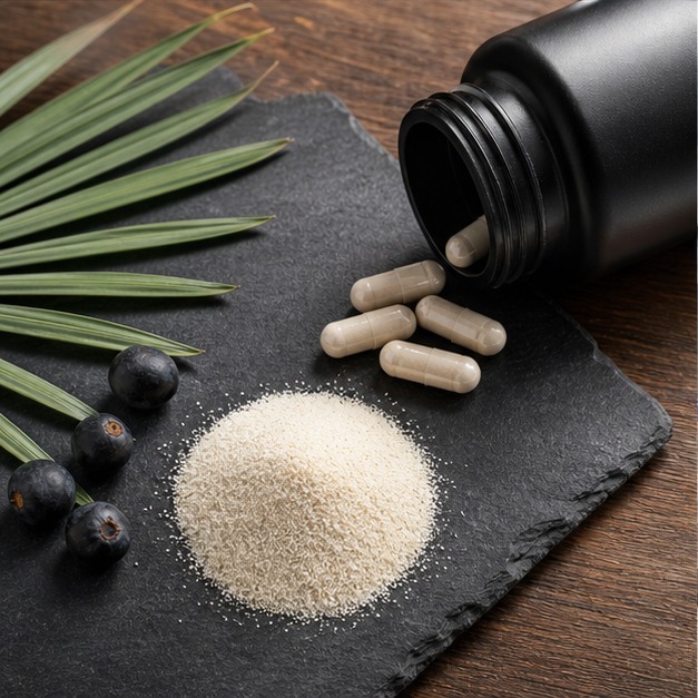Saw Palmetto Dried-Berry Extract Powder 5% Sitosterols applications image