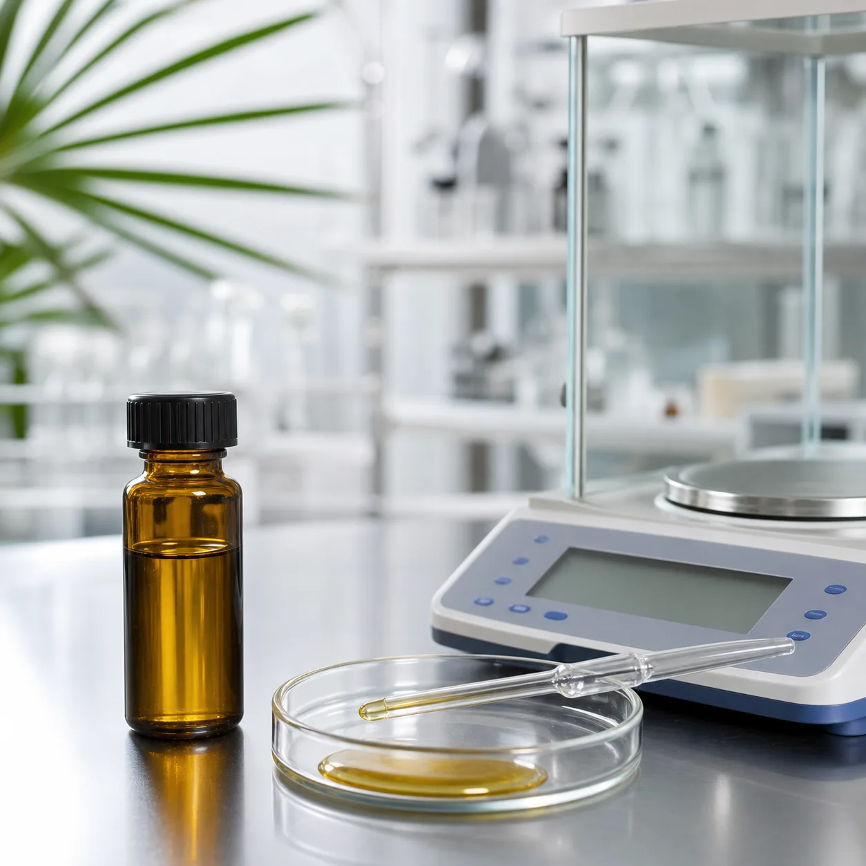 Saw Palmetto Extract Oil 85% Fatty Acids quality review sample