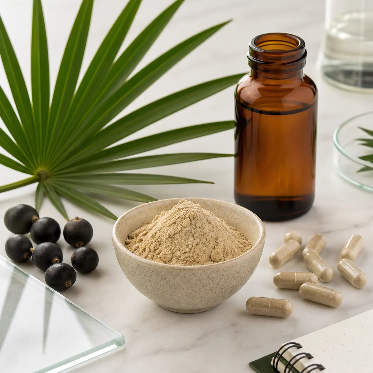 saw palmetto extract powder for capsule and formulation projects